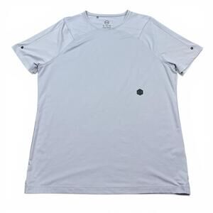 Under Armour the UA Rush Tee Shirt Mens Size XL Gray Athleisure Gym Active